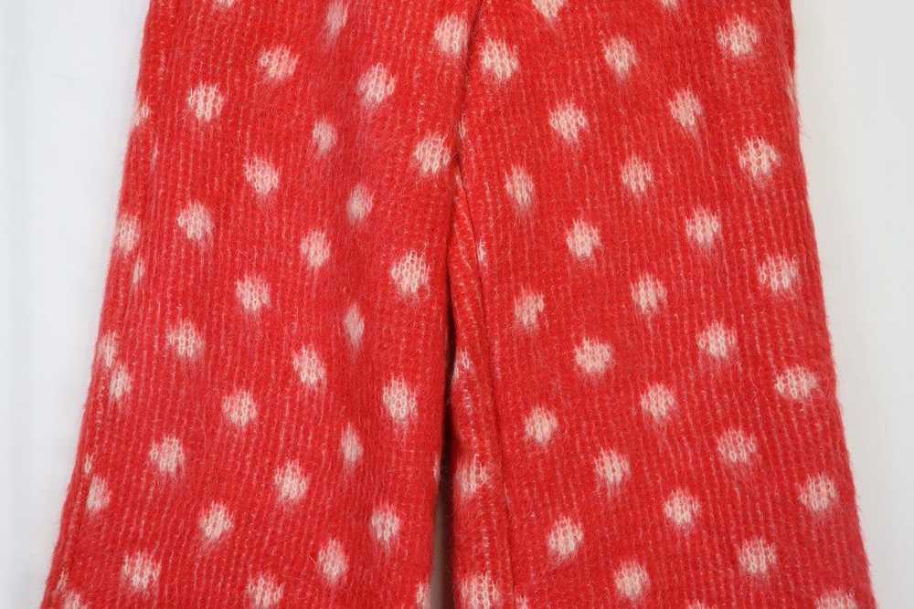 Marni o1rshd1 Tulip Wool Trouser with Brushed Dot… - image 5
