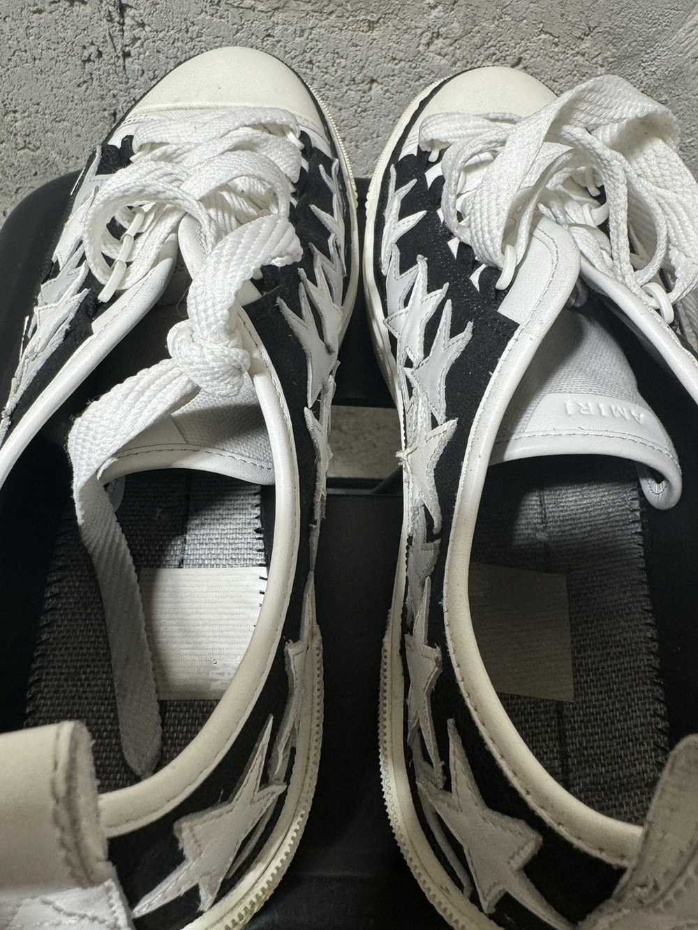 Amiri AMIRI Court Low Sneaker Black White - image 6