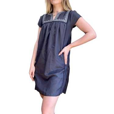 CALYPSO ST. BARTH Silk Dress Tunic Embellished Em… - image 1
