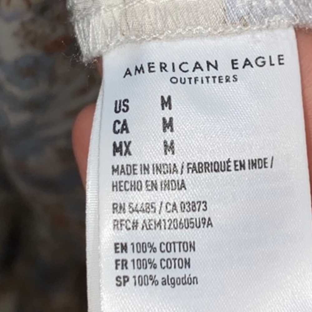 American Eagle Floral A Line Low Back Maxi Dress … - image 6