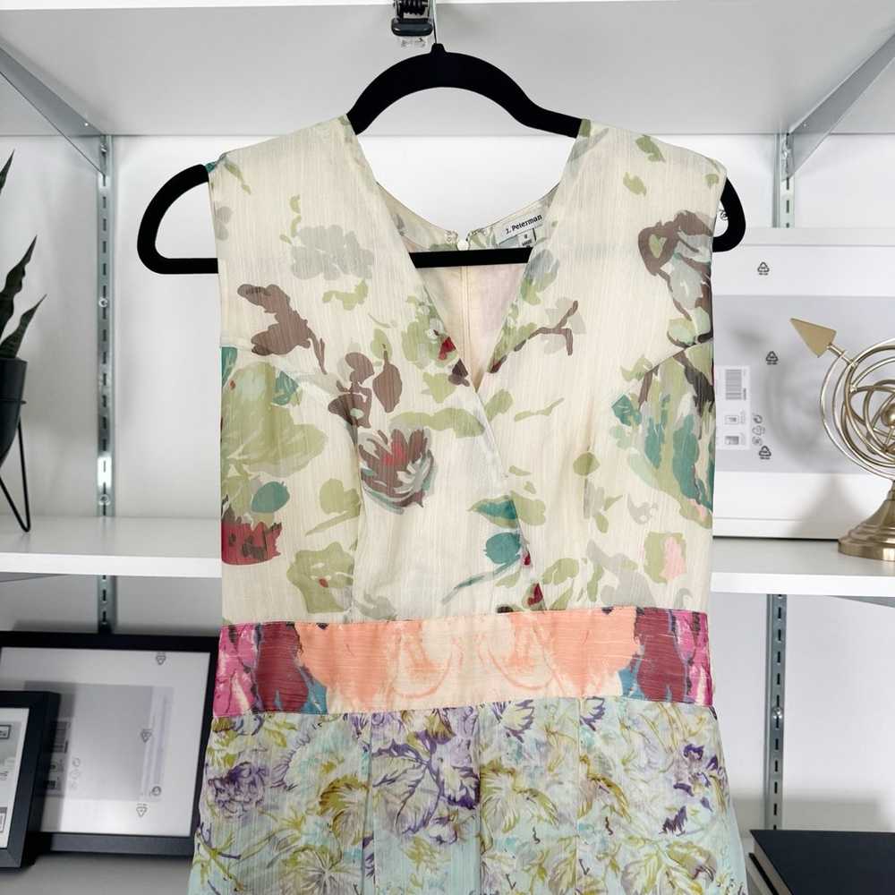 J Peterman floral printed dress. Size 8. Excellen… - image 3