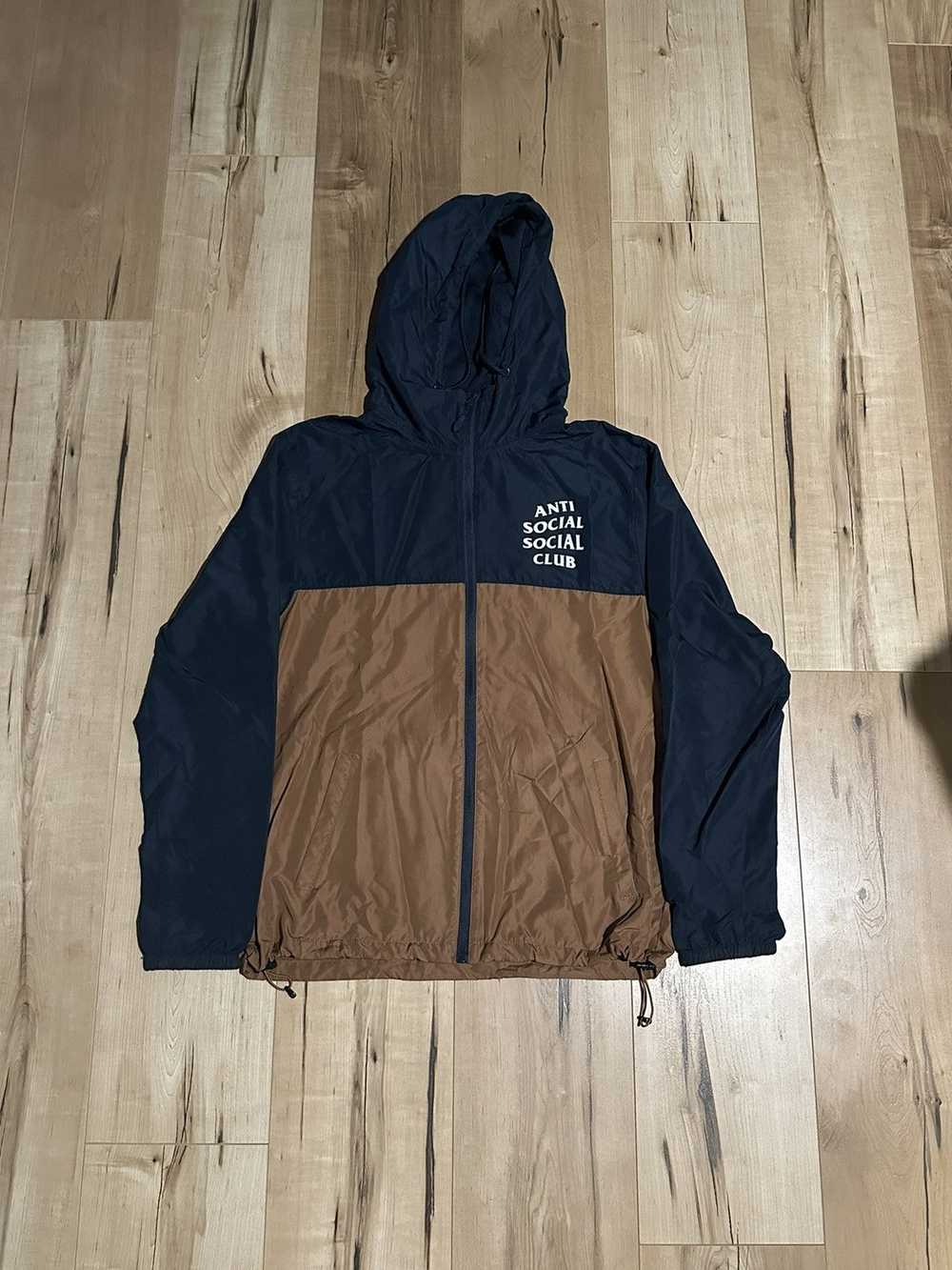 Anti Social Social Club ASSC BLUE / KHAKI ZIP UP - image 1