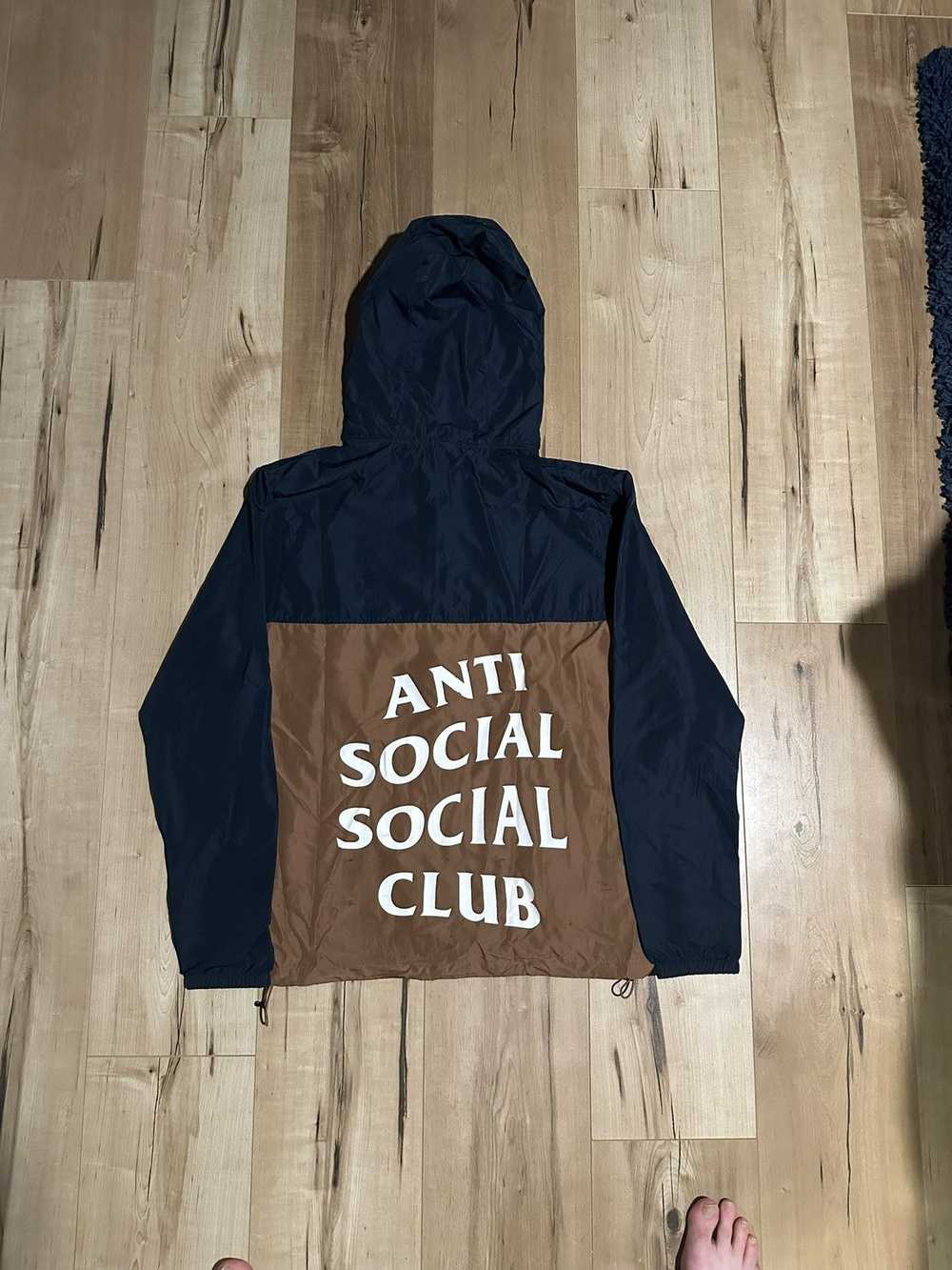 Anti Social Social Club ASSC BLUE / KHAKI ZIP UP - image 2