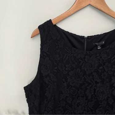 Lane Bryant Black Lace Dress Size 26 - image 1