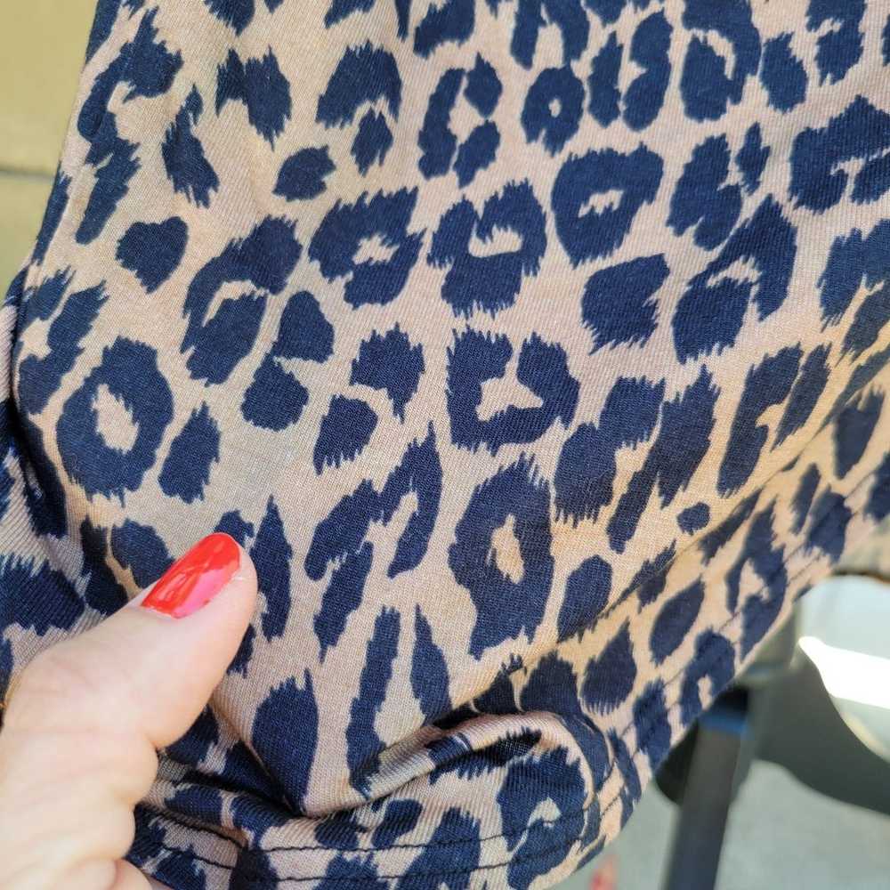 Reformation Jeans Kaila Wrap Jersey Midi Dress Br… - image 11