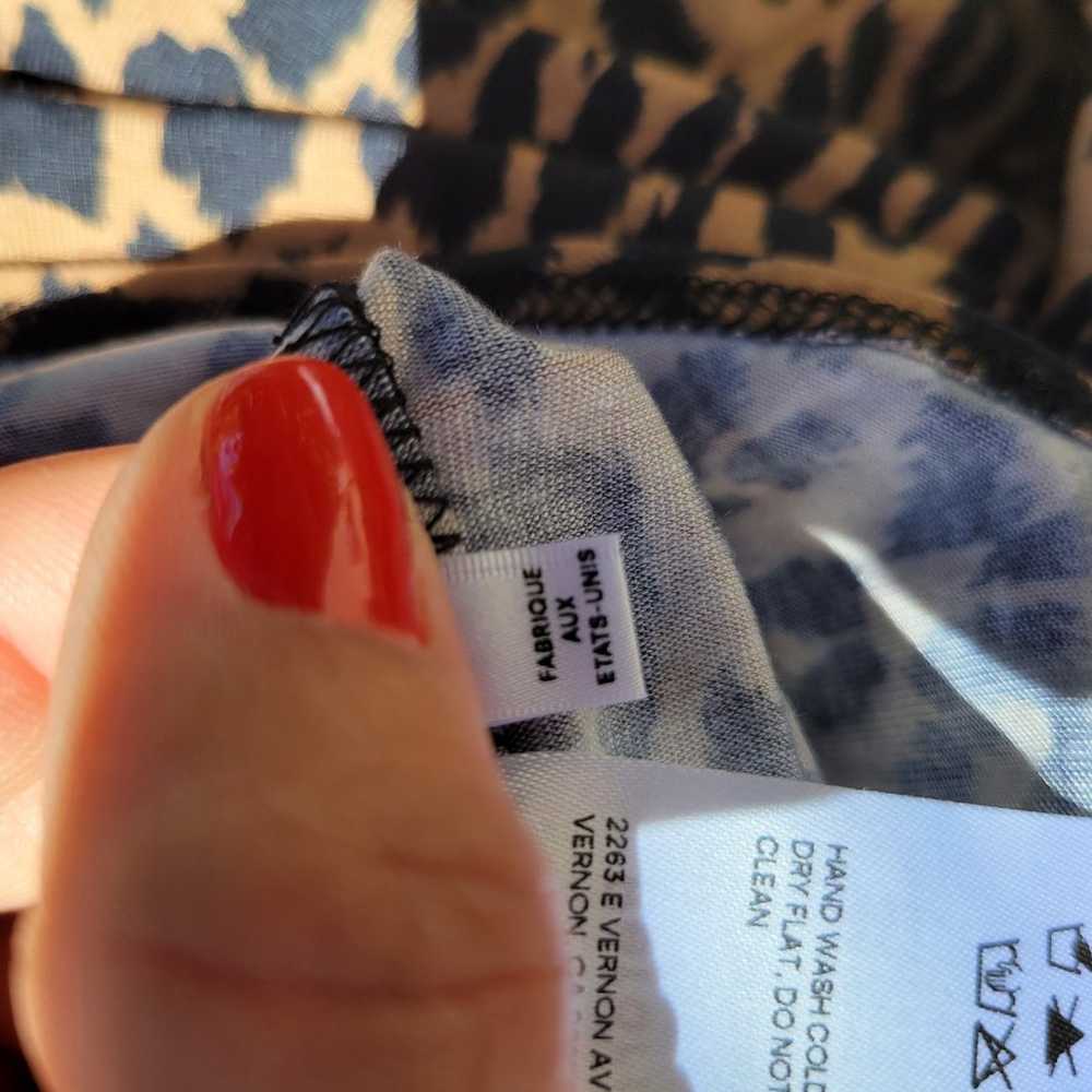 Reformation Jeans Kaila Wrap Jersey Midi Dress Br… - image 5