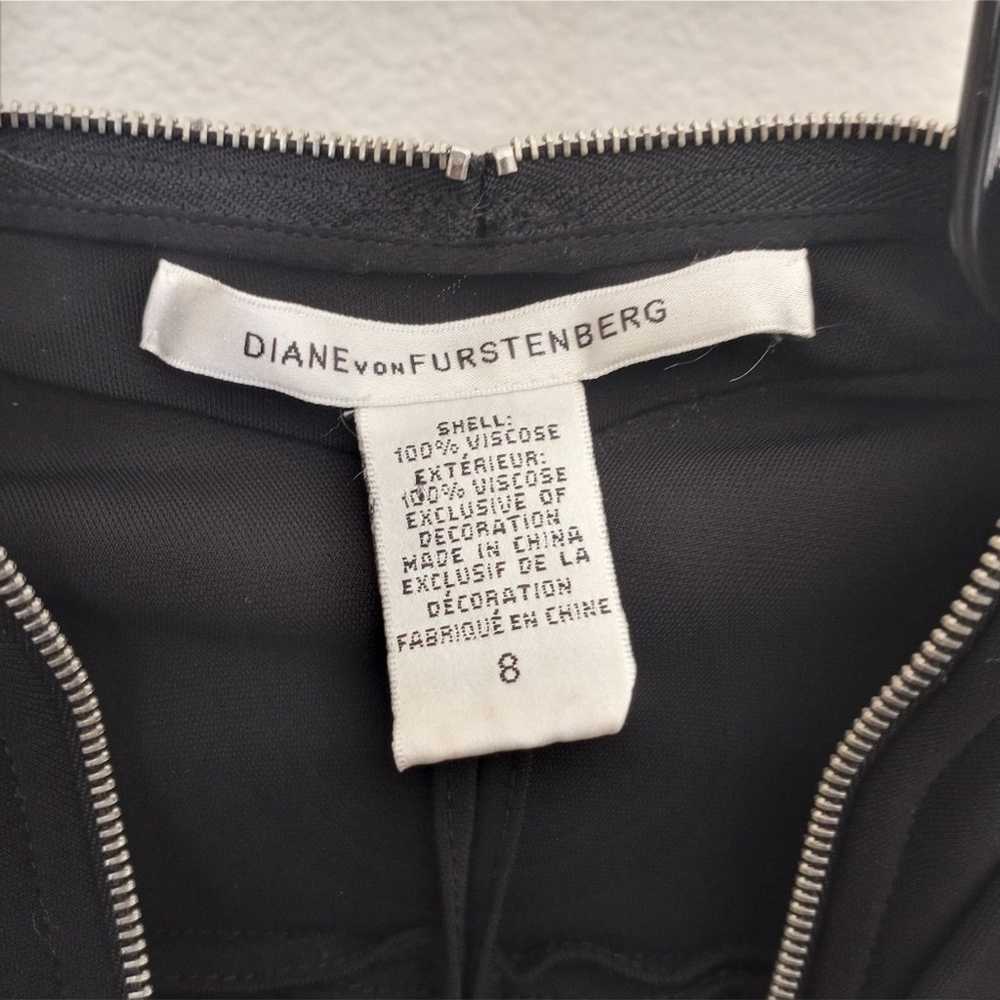 Diane Von Furstenberg Hooded Slinky Jersey Knit D… - image 3