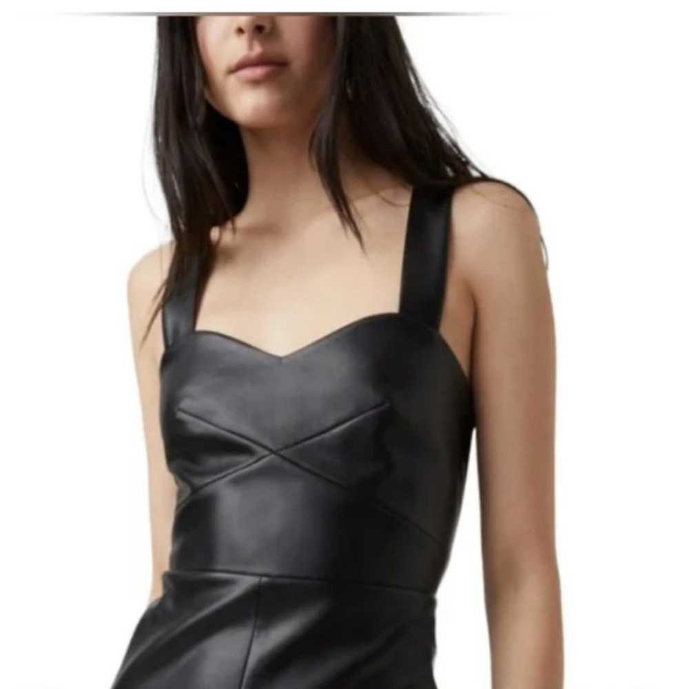 NWOT French Connection Crolenda Pleather Corset D… - image 2