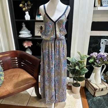 Juicy Couture Imperial Boho Starflower Maxi Dress 