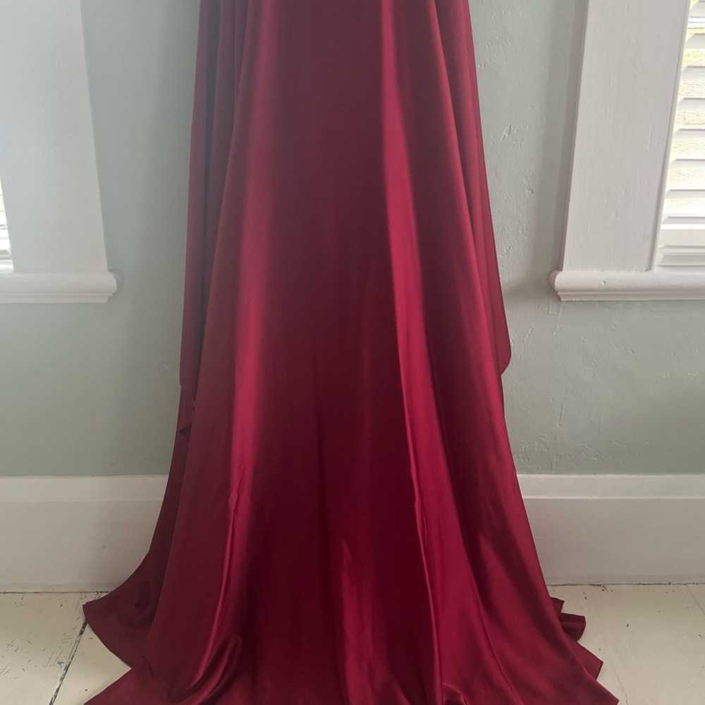 Red Evening Gown / Prom Dress - image 2