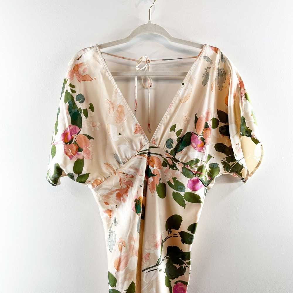 By Together True Romance Kimono Sleeve Floral Mid… - image 3
