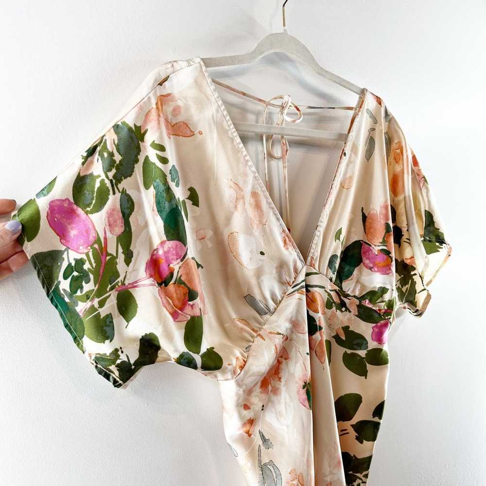 By Together True Romance Kimono Sleeve Floral Mid… - image 4