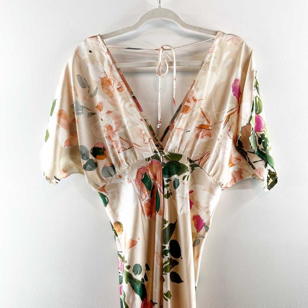 By Together True Romance Kimono Sleeve Floral Mid… - image 8