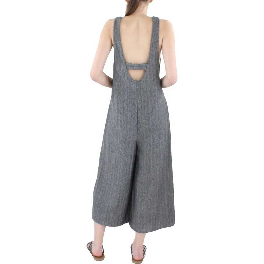 Maronie Cropped Jumpsuit Womens Large Charcoal Ch… - image 2