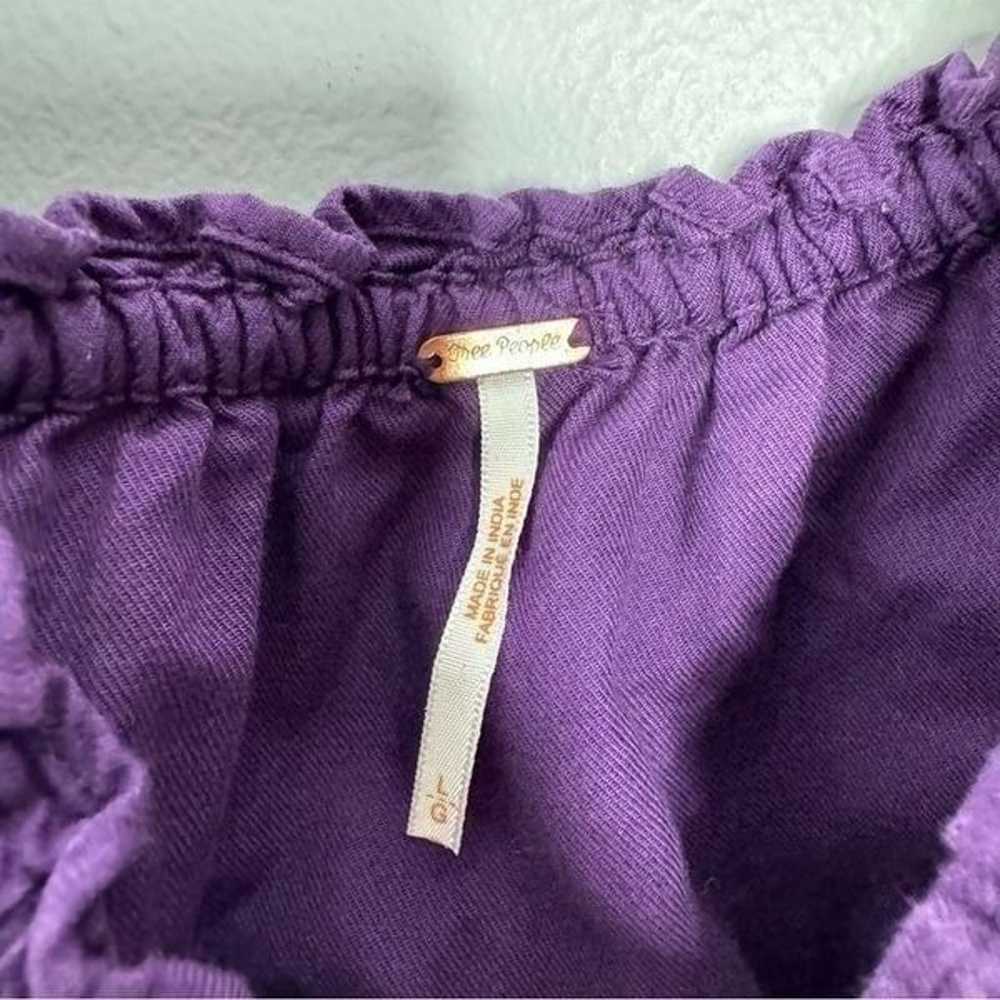Free People Fleur Du Jour Shift Purple Dress Size… - image 4