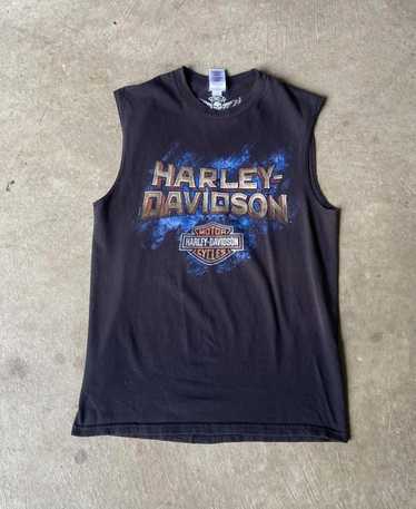 Harley Davidson Harley Davidson Sleeveless Tank - image 1