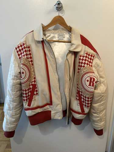 Rhude Rhude Casino Jacket White/Red - image 1