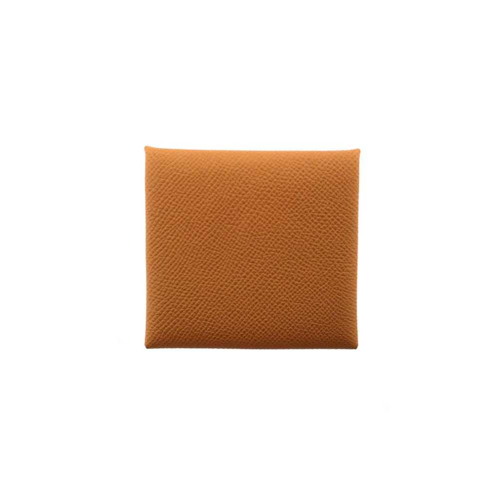 Hermès Bastia leather purse - image 2