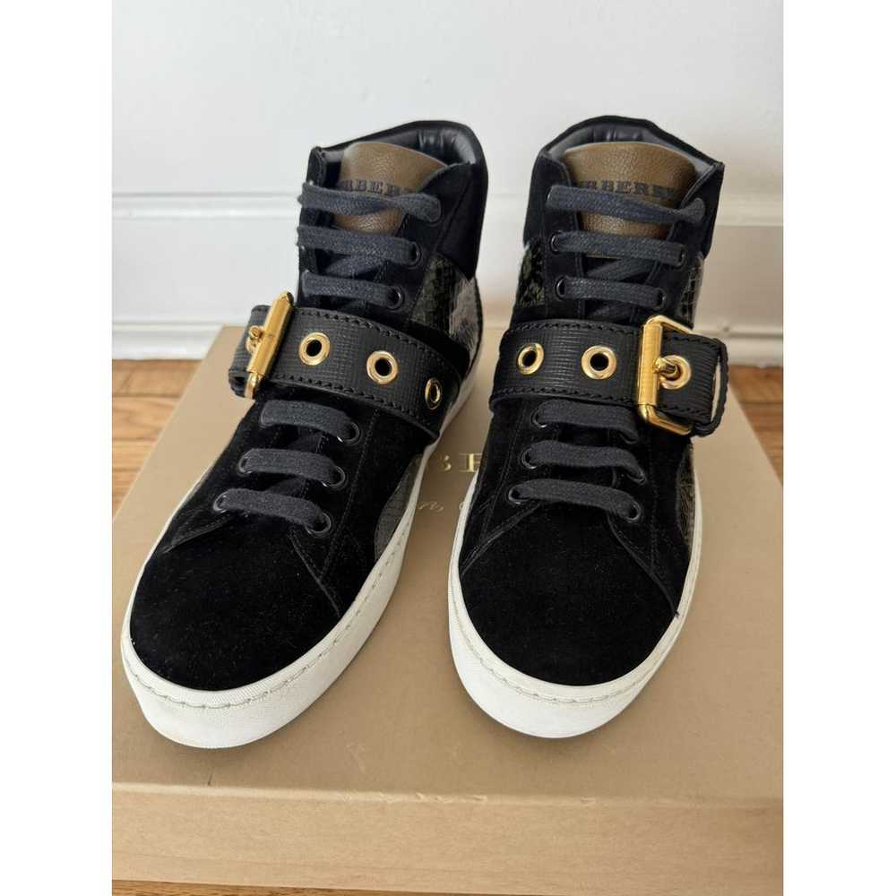 Burberry Exotic leathers trainers - image 2