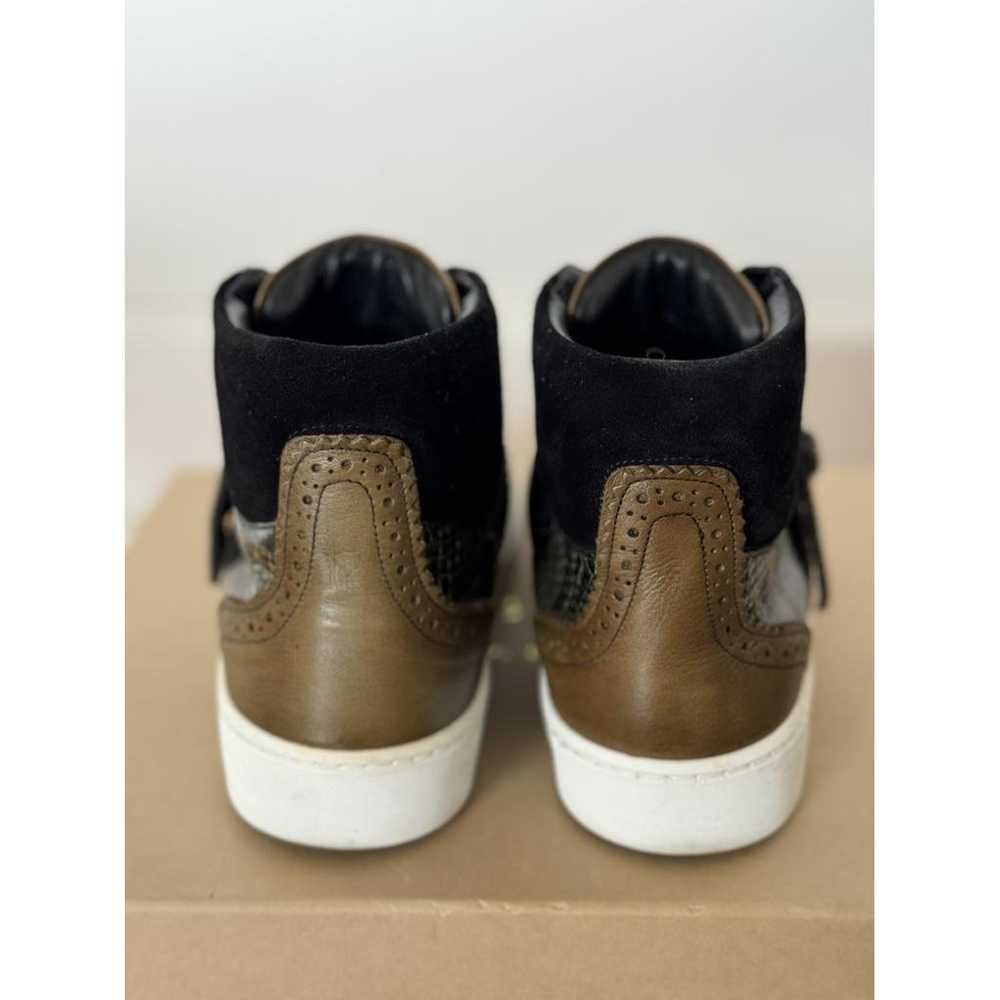 Burberry Exotic leathers trainers - image 4