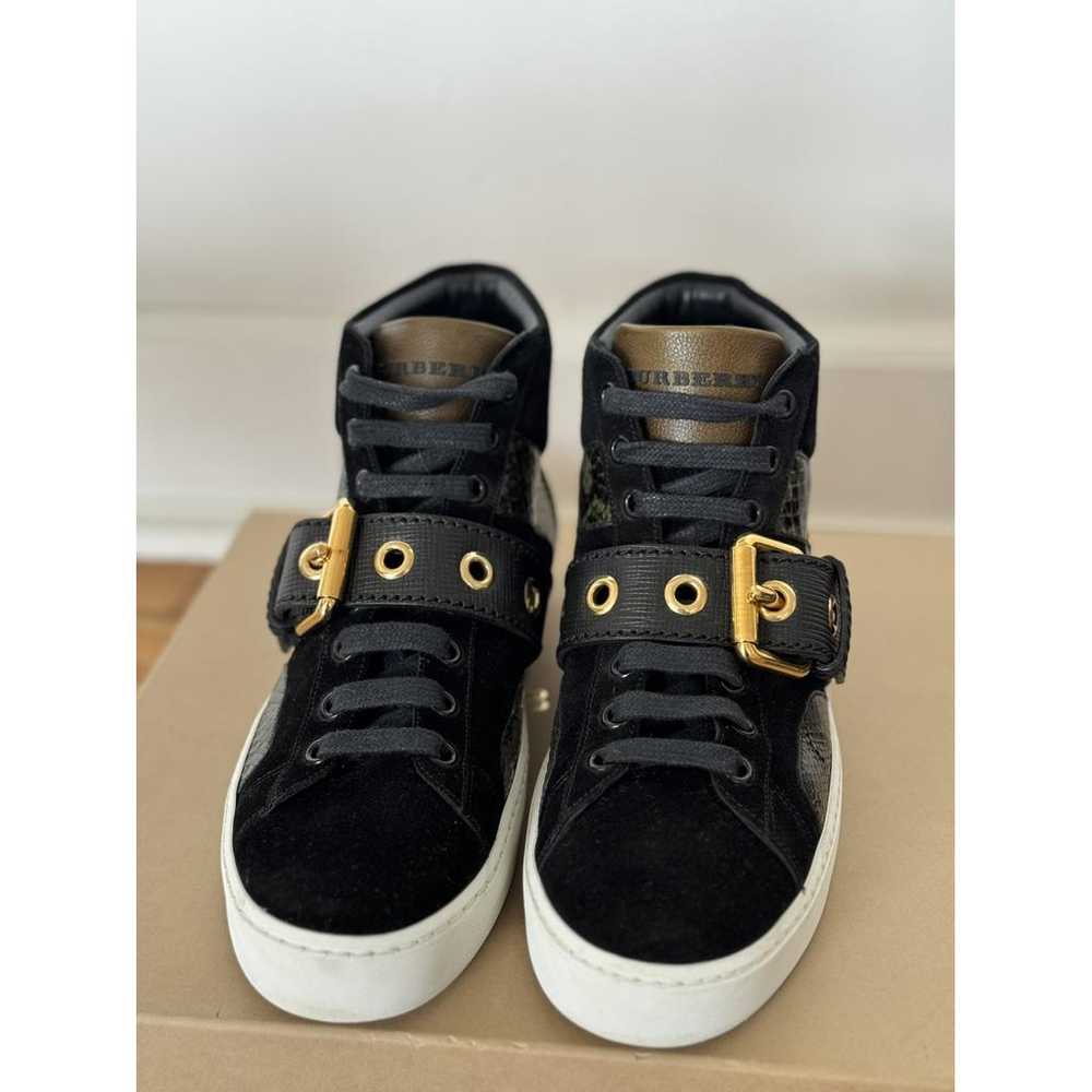 Burberry Exotic leathers trainers - image 5