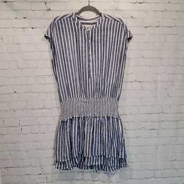 Rails Angelina striped linen blend dress