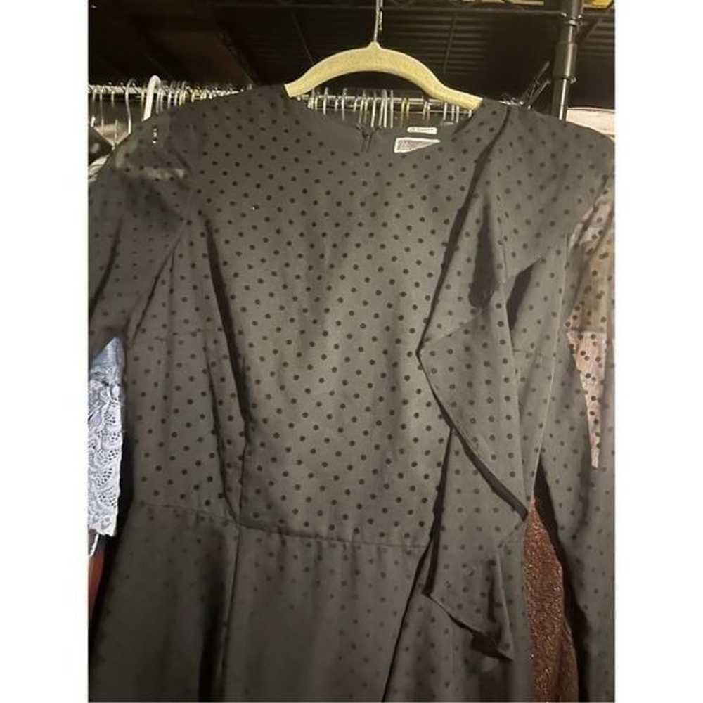 Chelsea28 polkadot, mini dress, size 4 - image 4