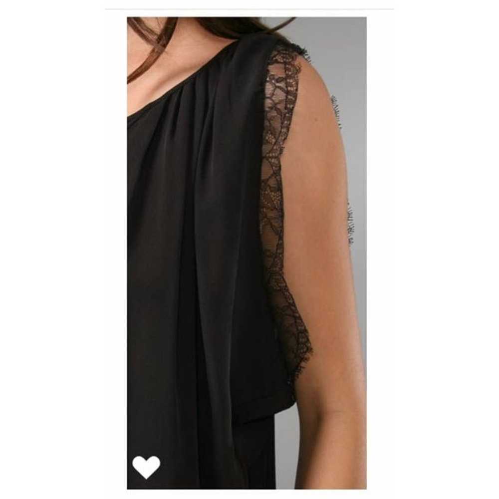 Revolve / JOIE Black Silk Sabrina Dress - S - image 3