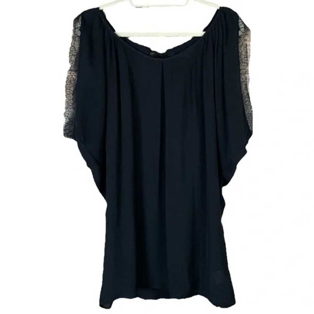 Revolve / JOIE Black Silk Sabrina Dress - S - image 4
