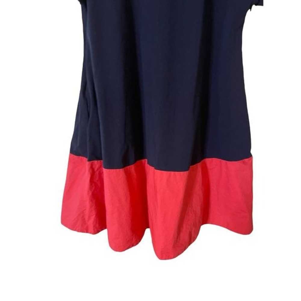 COS Contrast Panel Cotton Jersey Colorblocm Dress… - image 8