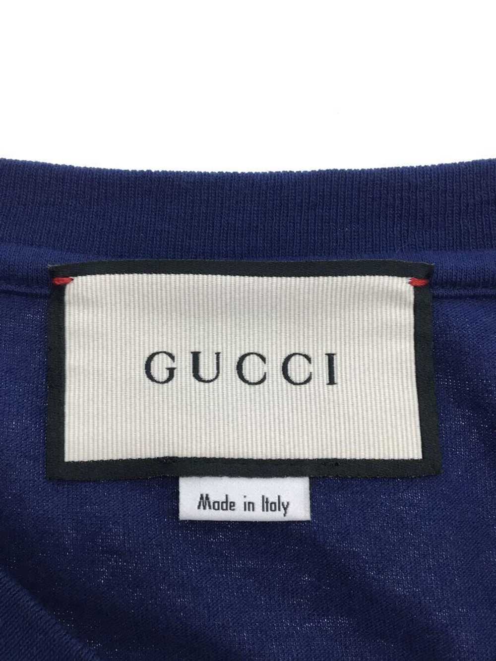 Gucci T-Shirt/M/Cotton/Blu/565806/Logo Print T-Sh… - image 3