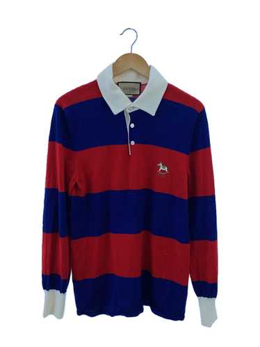 Gucci Polo Shirt/M/Wool/Red/Border/673844 Xkb26 M… - image 1