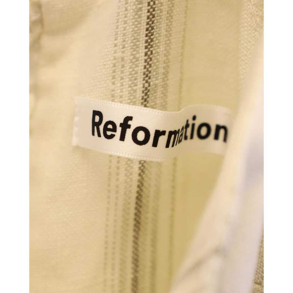 Reformation Linen mid-length dress - image 5