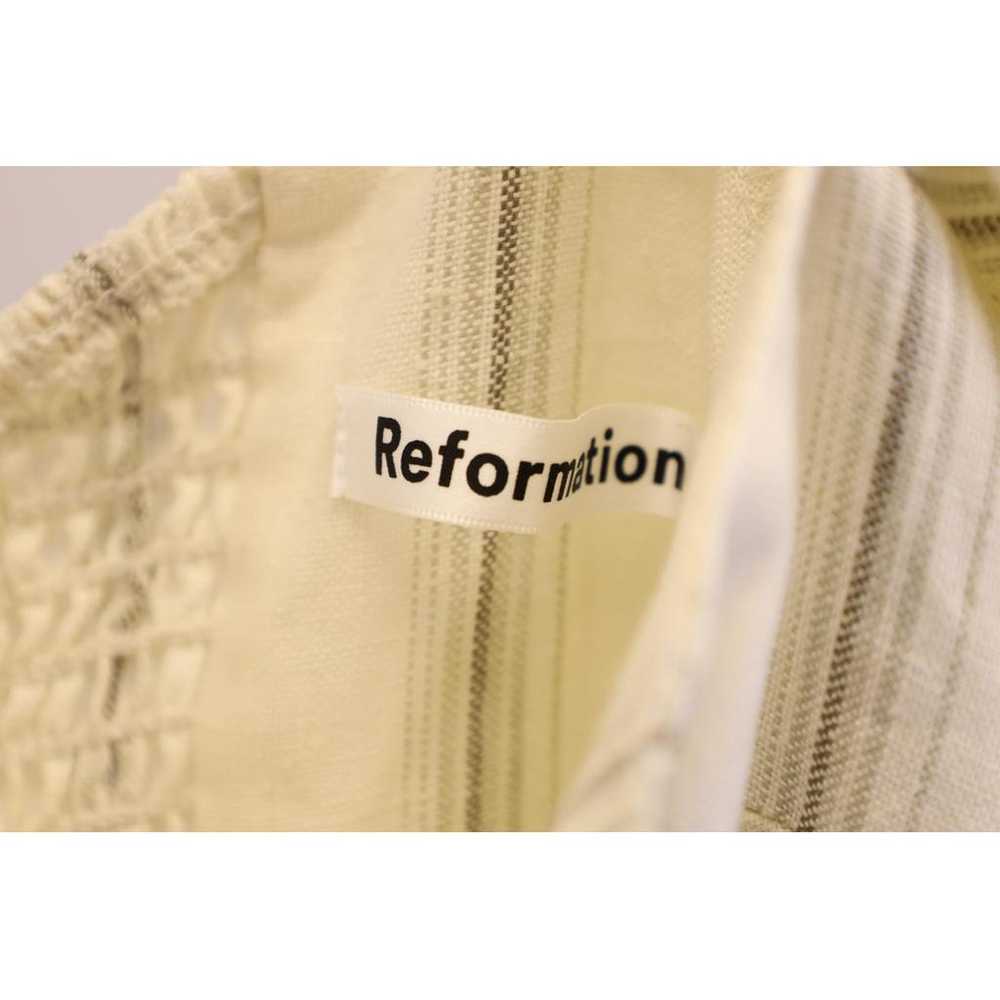 Reformation Linen mid-length dress - image 8