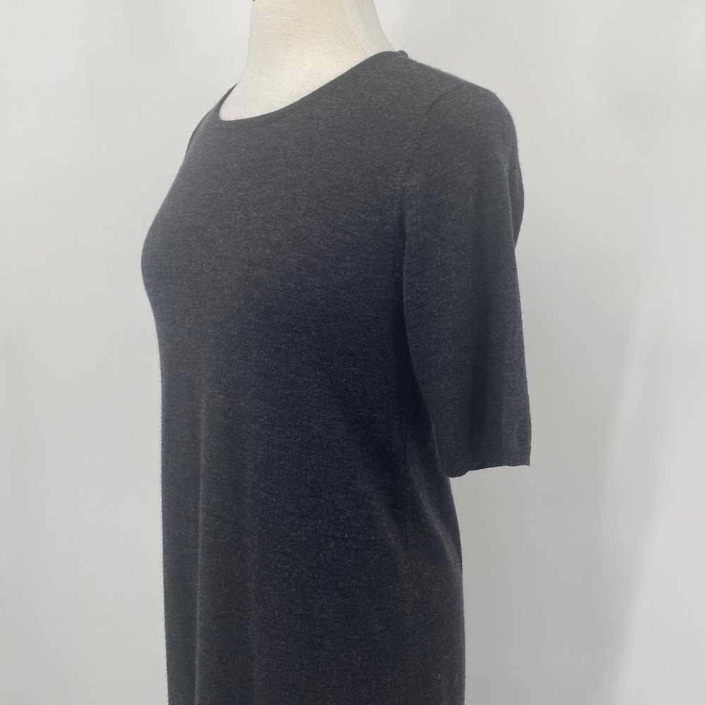 Eileen Fisher Merino Wool Sweater Dress Short Sle… - image 5