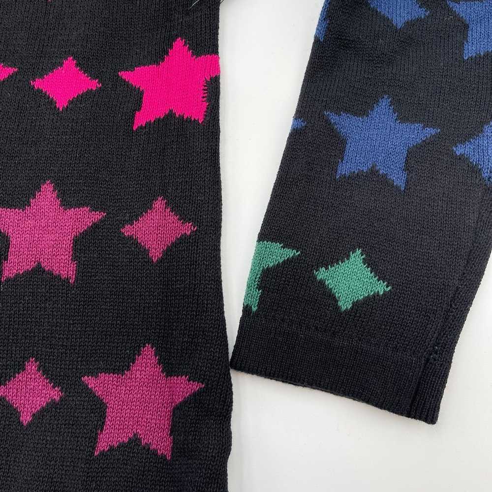 ModCloth | NWOT Black Pink Multi Color Ombre Star… - image 7