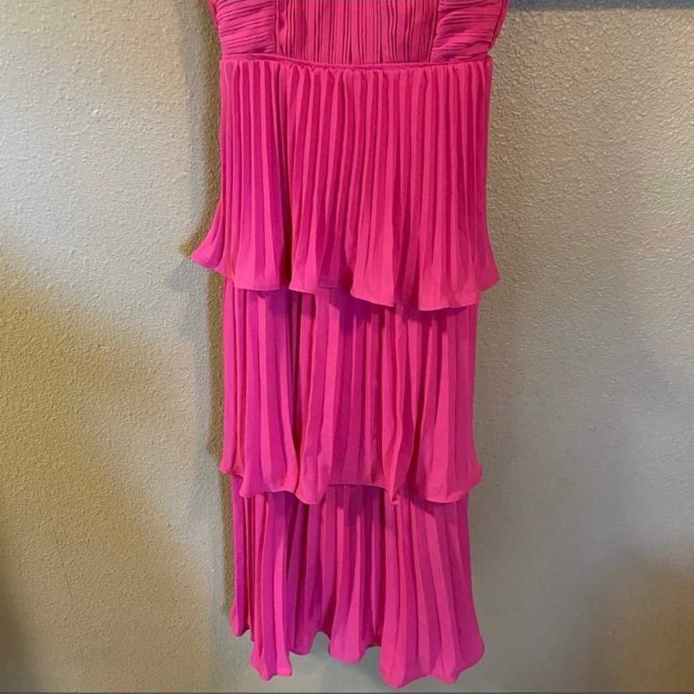 NWOT Lulus Cascading Crush Hot Pink Tiered Bustie… - image 7