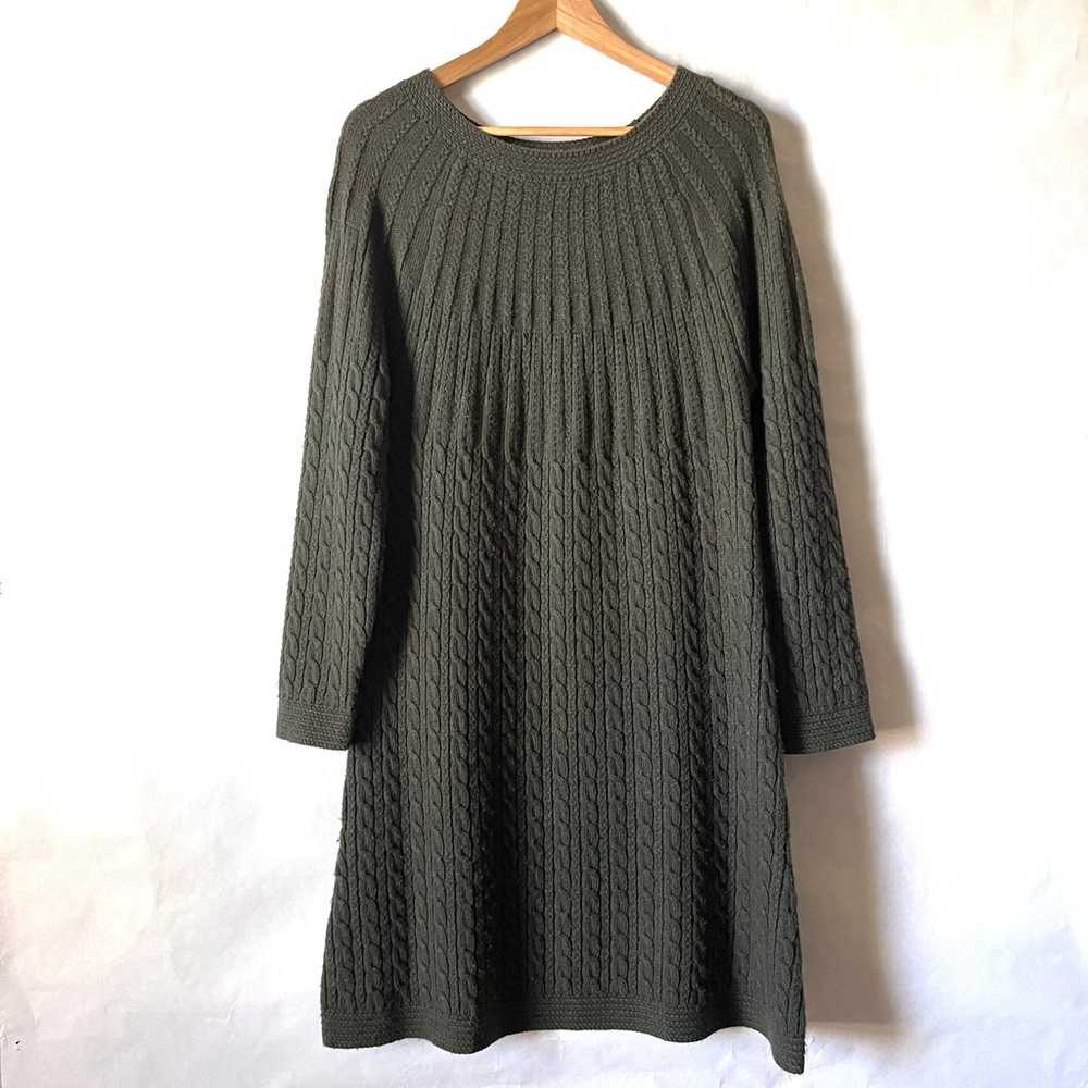 Soft Surroundings Cabin Creek Sweater Dress Size … - image 2