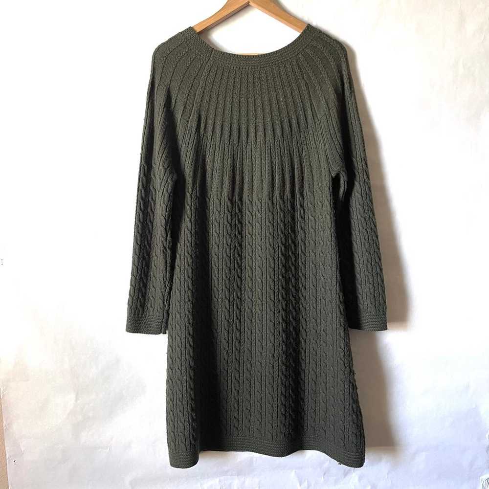 Soft Surroundings Cabin Creek Sweater Dress Size … - image 3