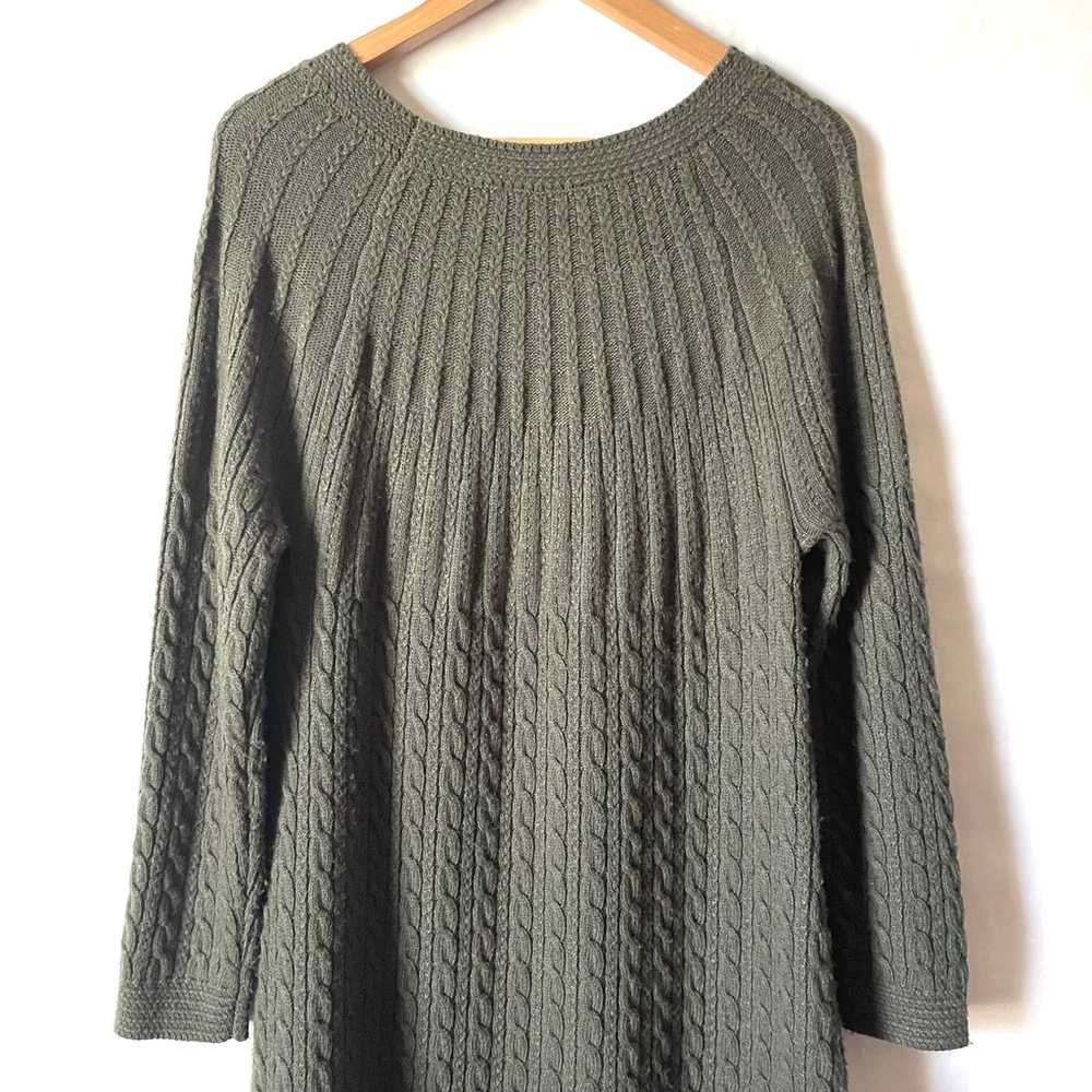 Soft Surroundings Cabin Creek Sweater Dress Size … - image 5