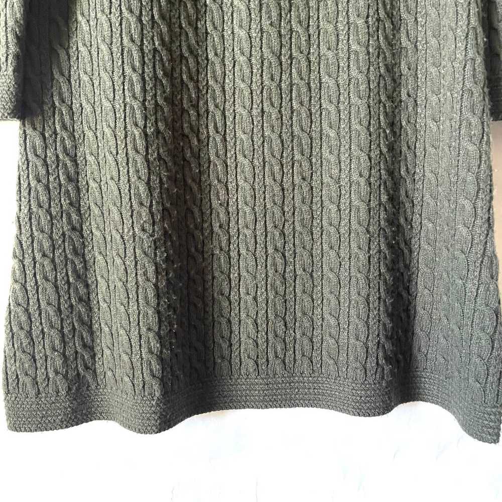 Soft Surroundings Cabin Creek Sweater Dress Size … - image 7