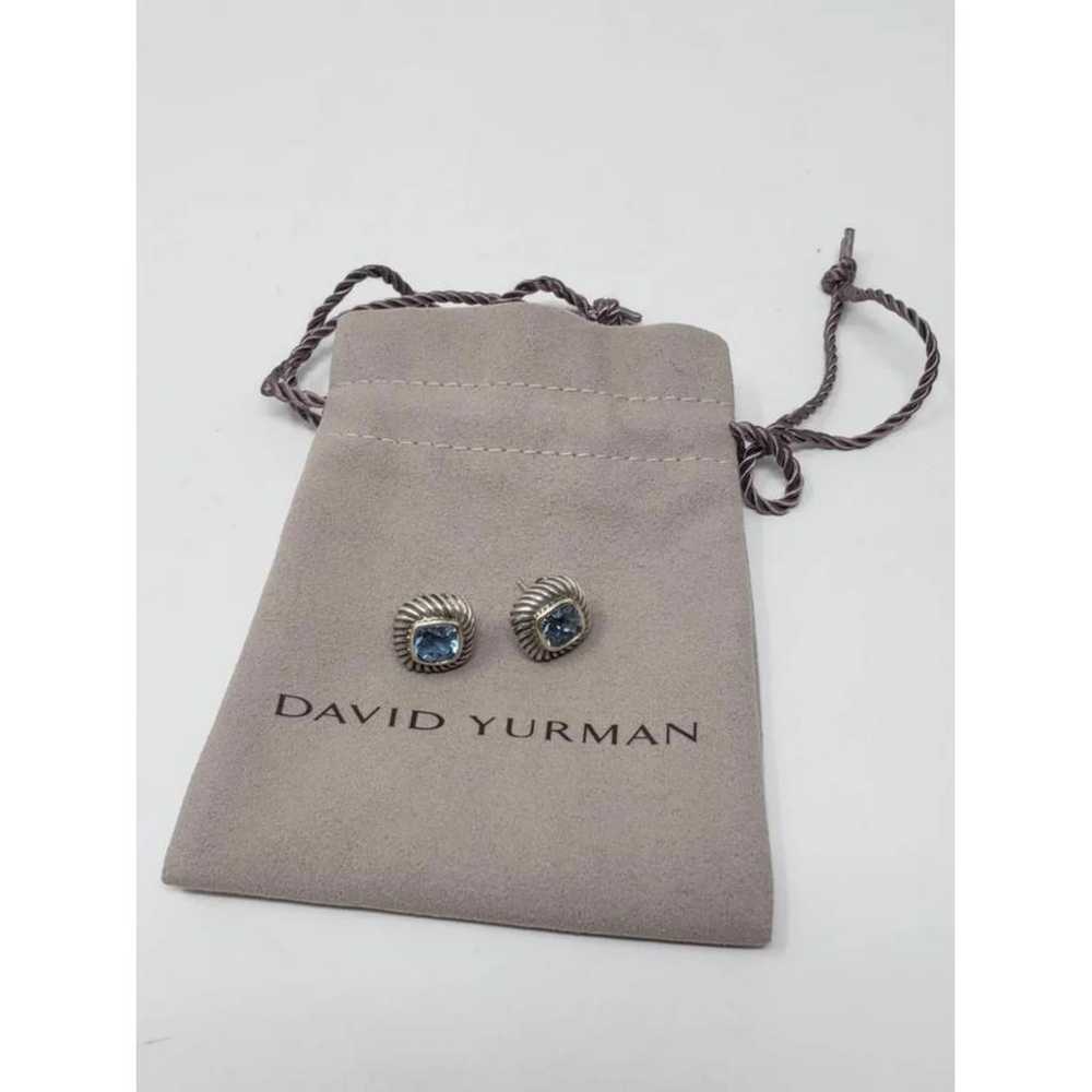 David Yurman Silver earrings - image 4