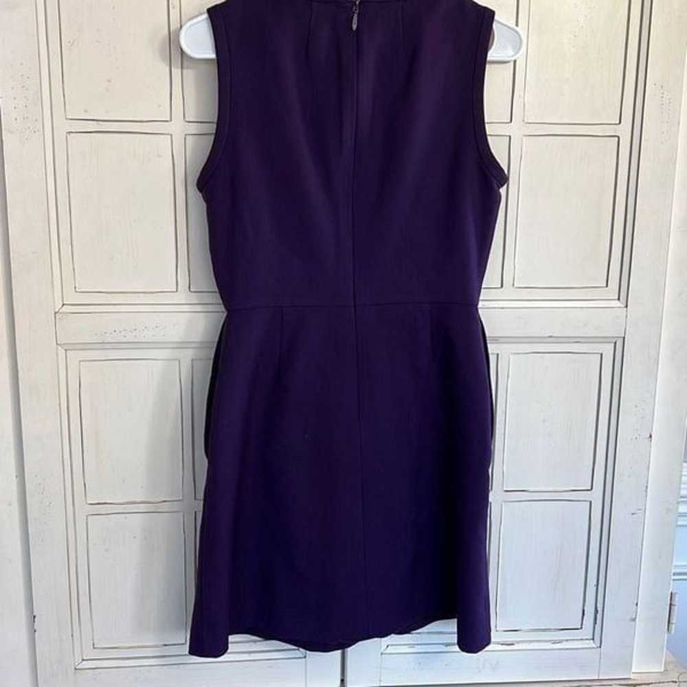 Kate Spade Saturday size 2 dark purple dress - image 4