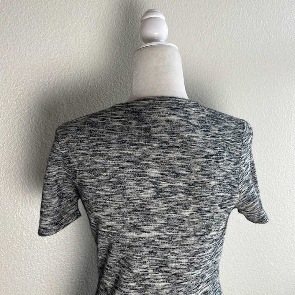 THEORY Abreena Evian Space Wool Blend Black/Grey … - image 6