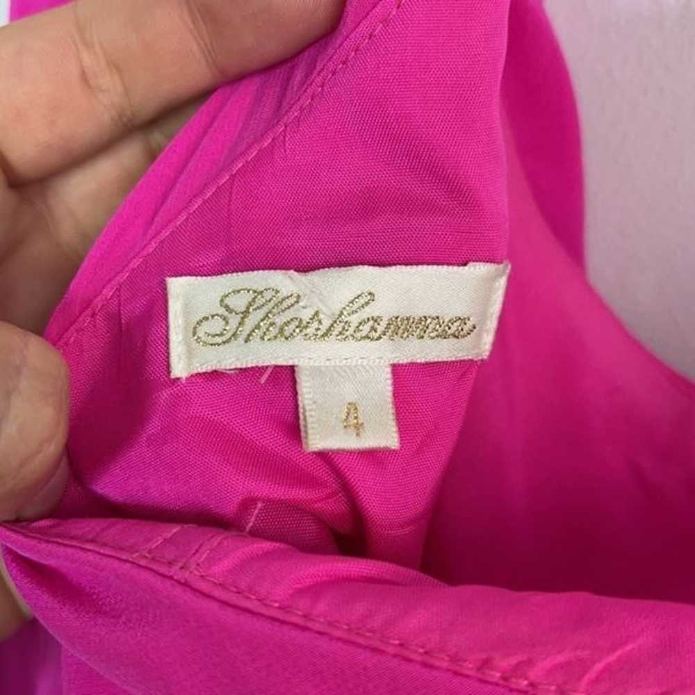 Shoshanna Melanee silk one shoulder cocktail dres… - image 9