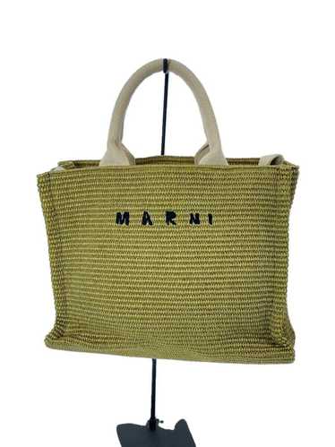 Marni Shoulder Bag/Grn/2Way/Raffia Bag