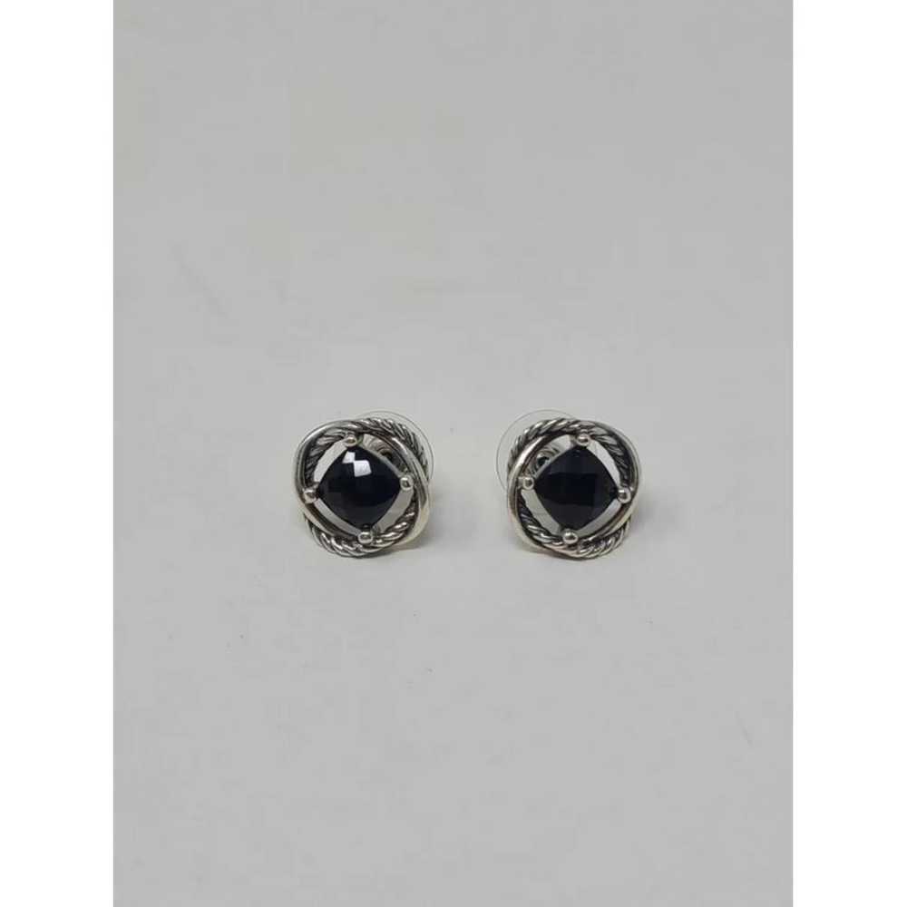David Yurman Silver earrings - image 2