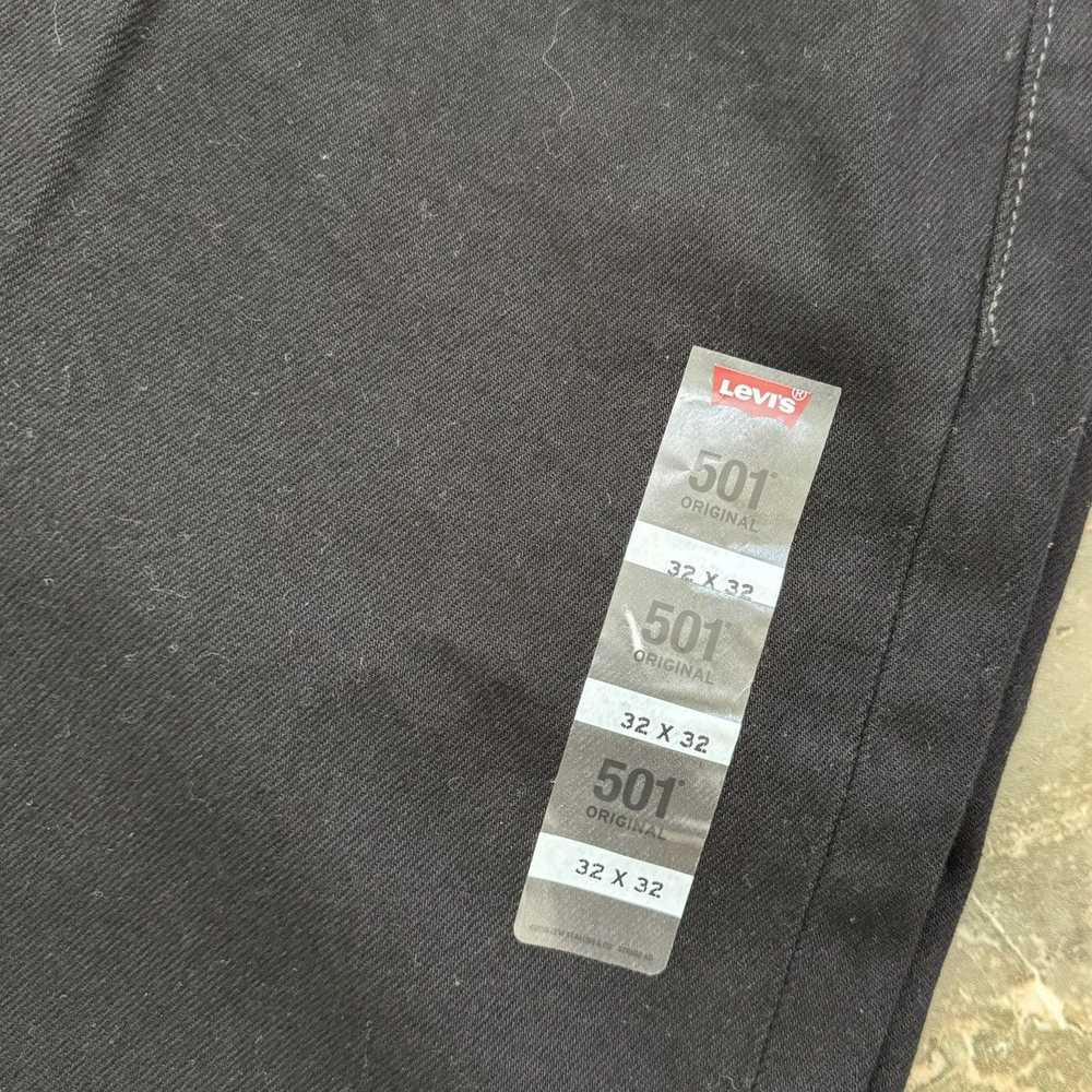 Levi's × Vintage Levi’s 501 black denim jeans 32 … - image 2