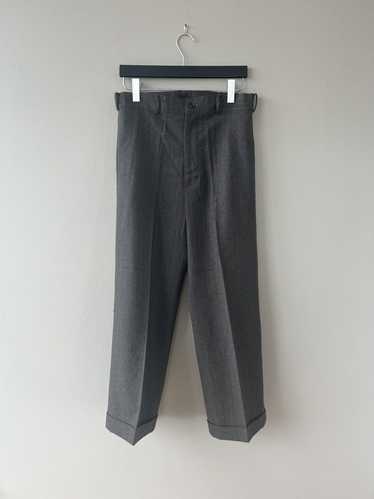 Y's × Yohji Yamamoto Y’s Pinstripe Wool Trousers