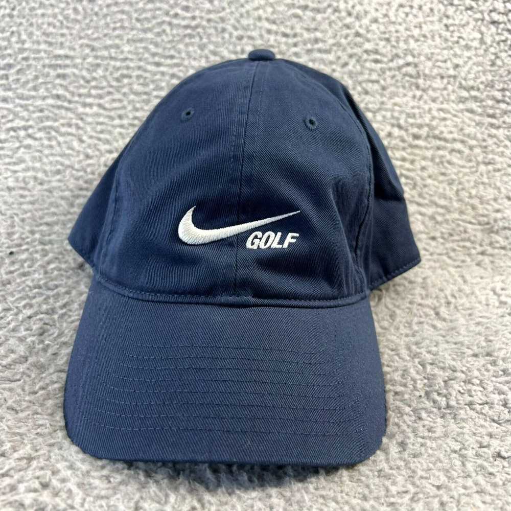 Nike Nike Golf Hat Blue White Embroidered Swoosh … - image 1